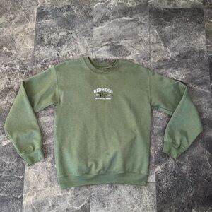 Gildan Redwood National Park Green Sweatshirt Size Small